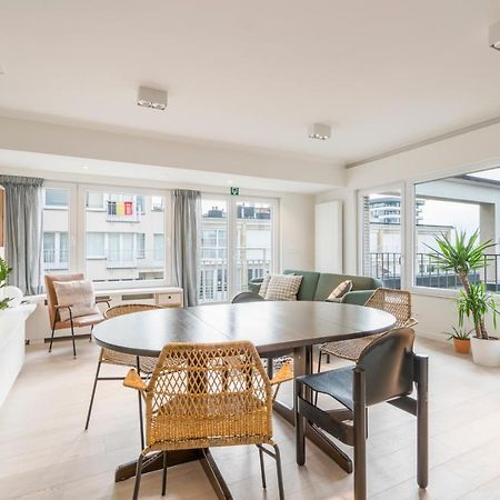 Modern And Bright Seaside App W Seaview & Terrace Apartman Ostende Kültér fotó