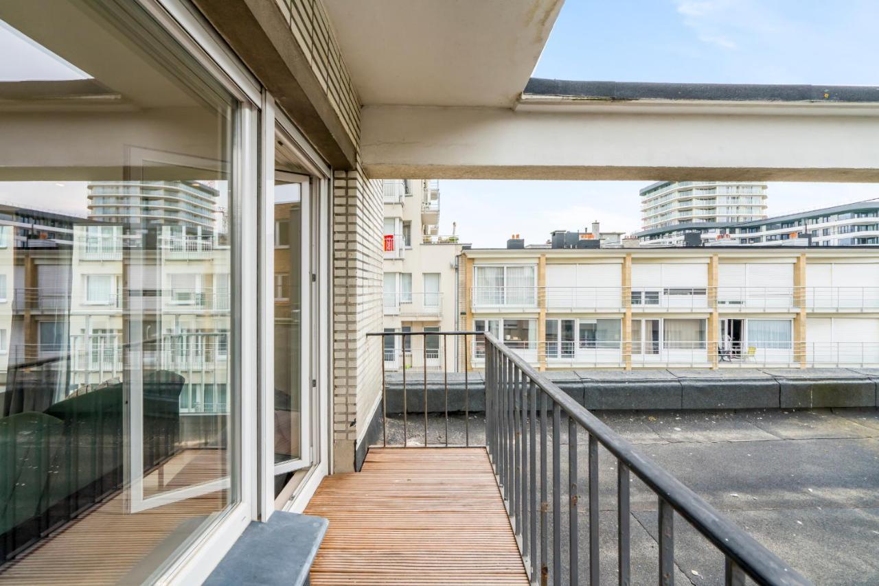 Modern And Bright Seaside App W Seaview & Terrace Apartman Ostende Kültér fotó
