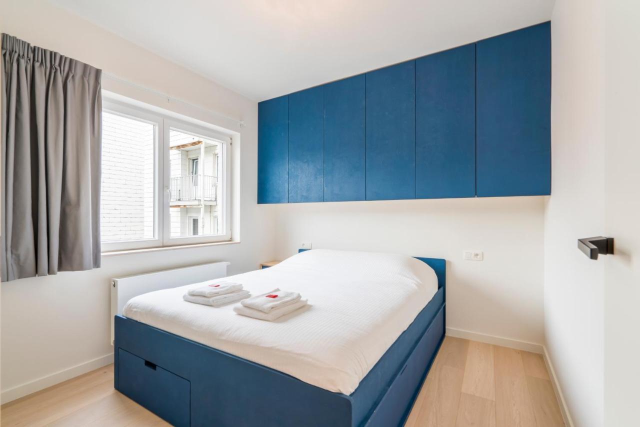 Modern And Bright Seaside App W Seaview & Terrace Apartman Ostende Kültér fotó